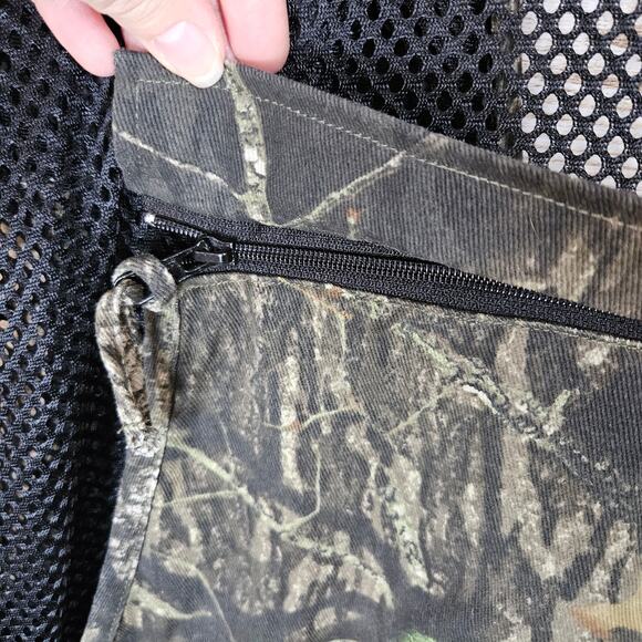 Game Winner Hunting Vest Game Bag Size Large Camo Woods Cotton Nylon Outdoor Set - Picture 11 of 15